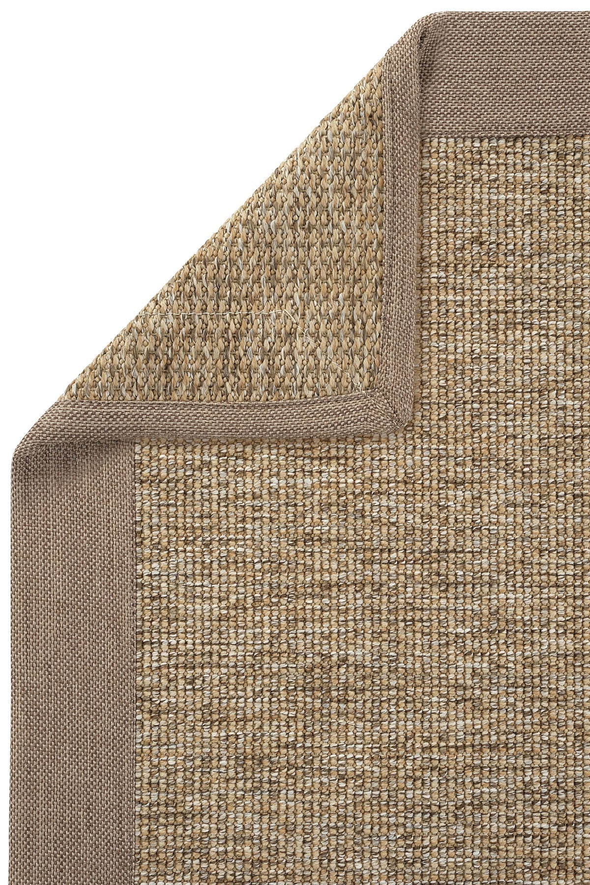 Sisalart Lizbon Keten Monterey Bordür Sisal Halı - Sisal Halı