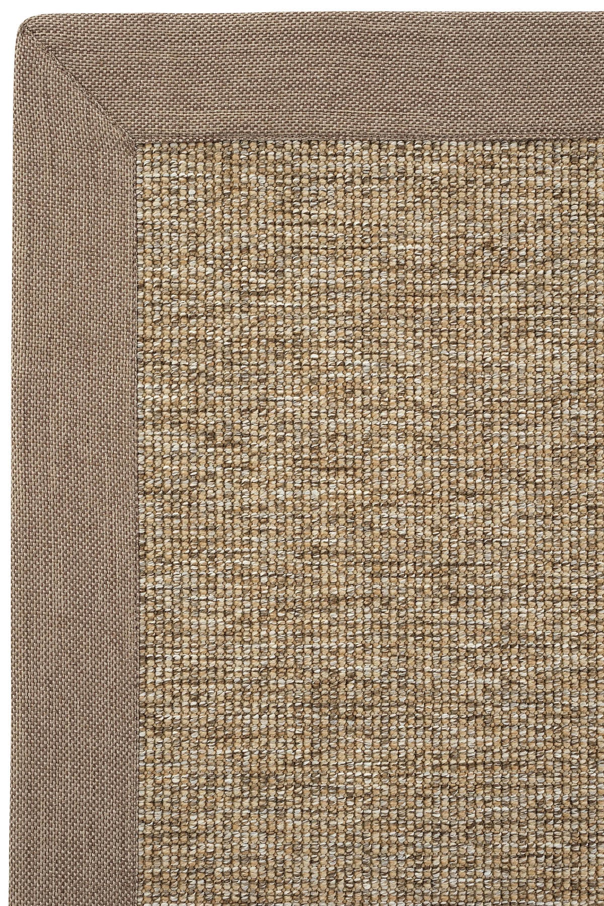 Sisalart Lizbon Keten Monterey Bordür Sisal Halı - Sisal Halı