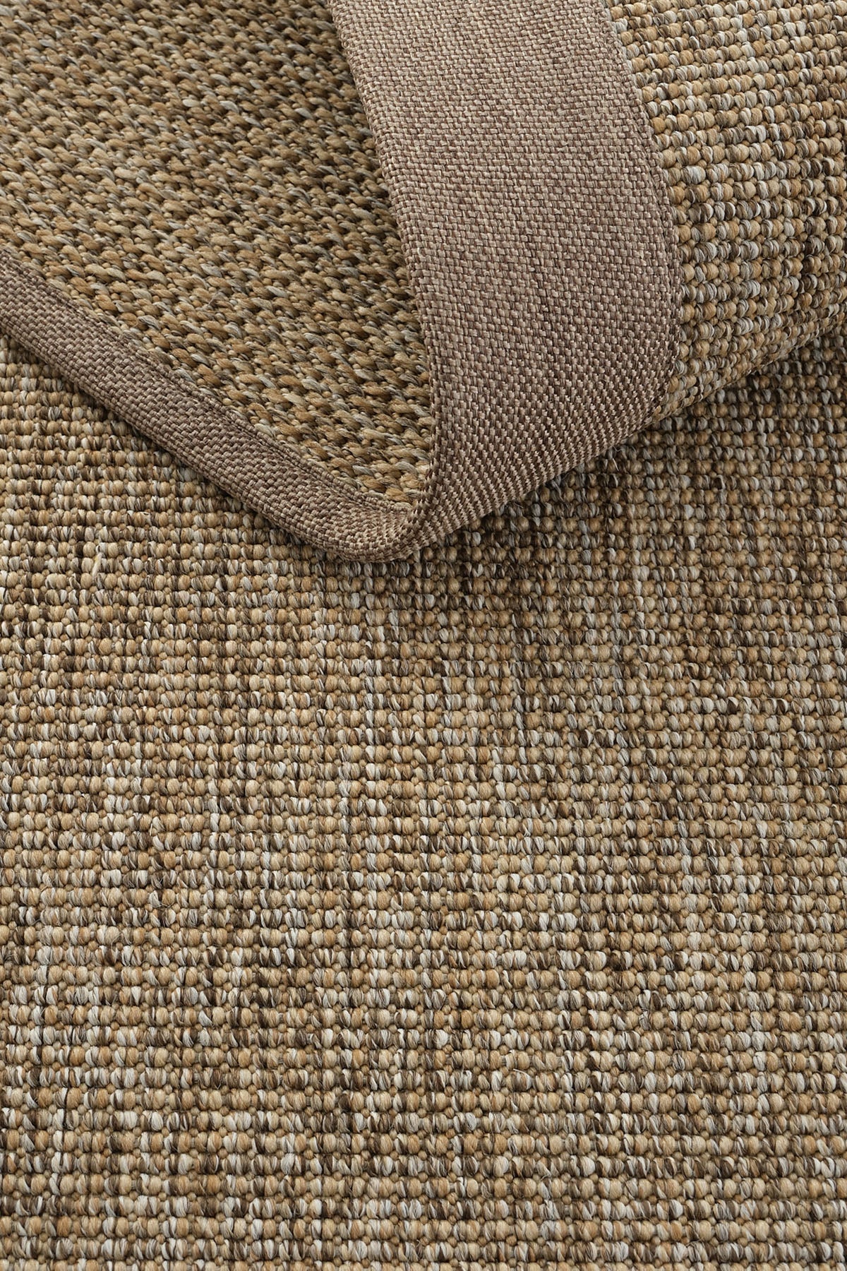Sisalart Lizbon Keten Monterey Bordür Sisal Halı - Sisal Halı