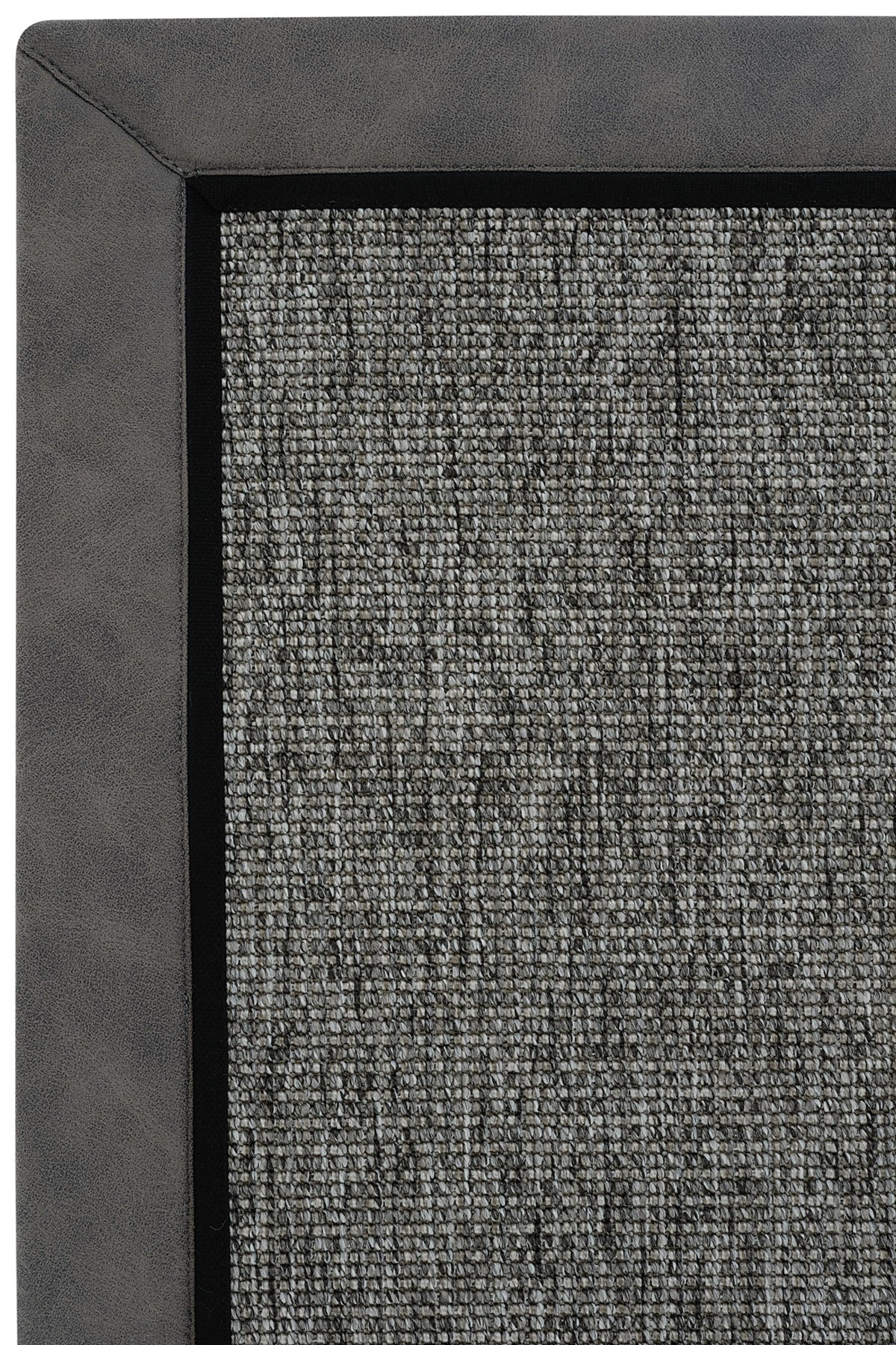 Sisalart Londra Deri Casa Çift Bordür Sisal Halı - Sisal Halı