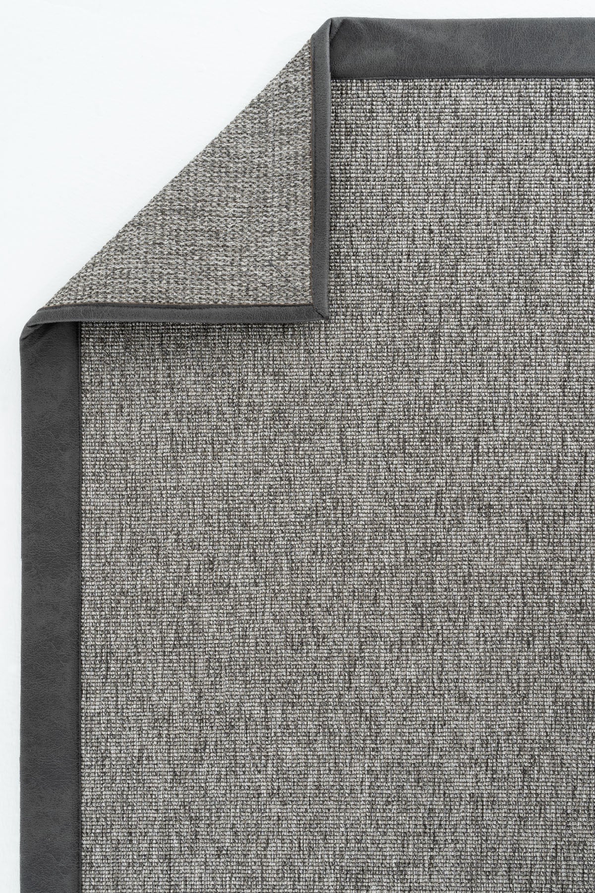 Sisalart Londra Deri Medusa Bordür Sisal Halı - Sisal Halı