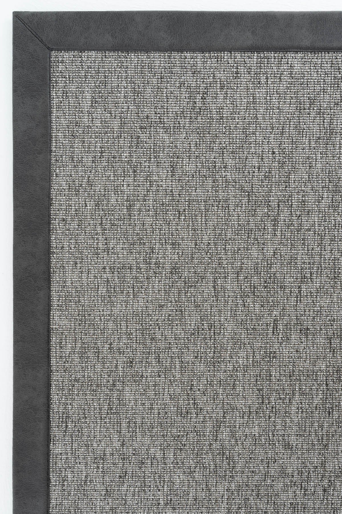 Sisalart Londra Deri Medusa Bordür Sisal Halı - Sisal Halı