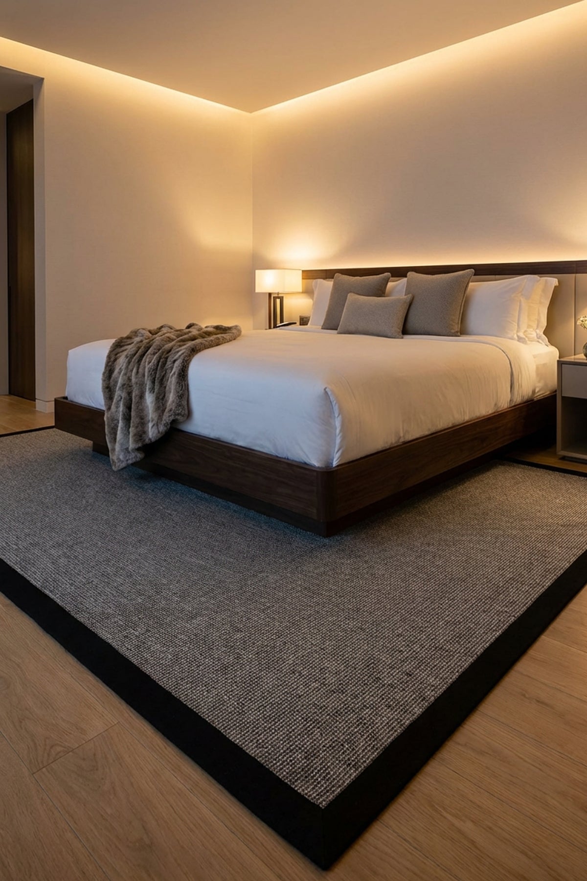 Sisalart Londra Keten Monterey Bordür Sisal Halı - Sisal Halı