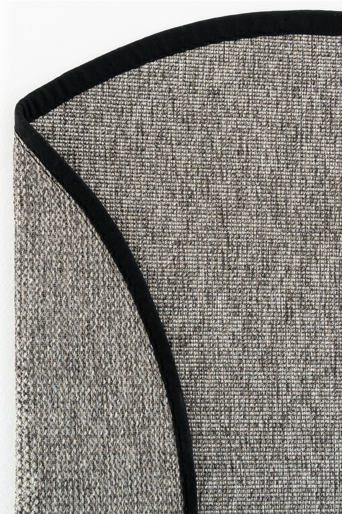 Sisalart Londra Keten Monterey Bordür Yuvarlak Sisal Halı - Sisal Halı