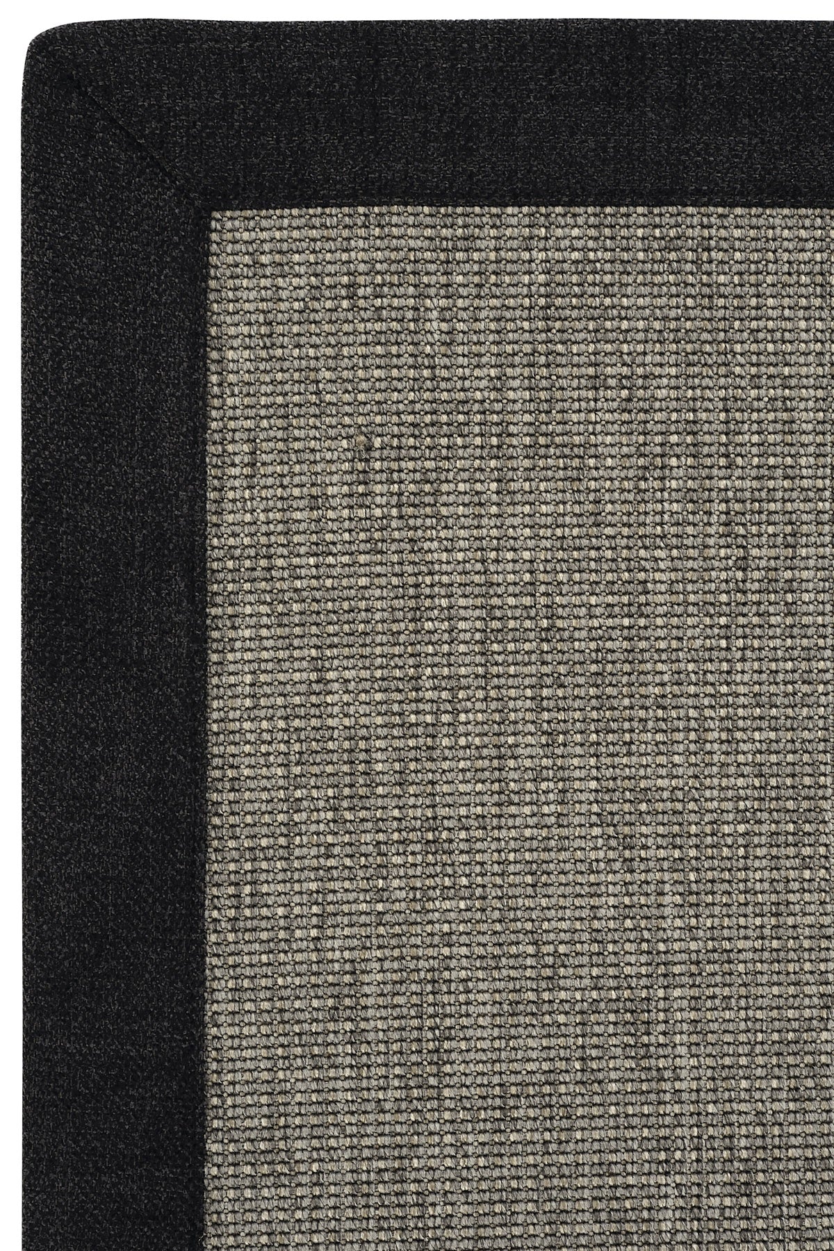 Sisalart Lüksemburg Keten Napoli Bordür Sisal Halı - Sisal Halı