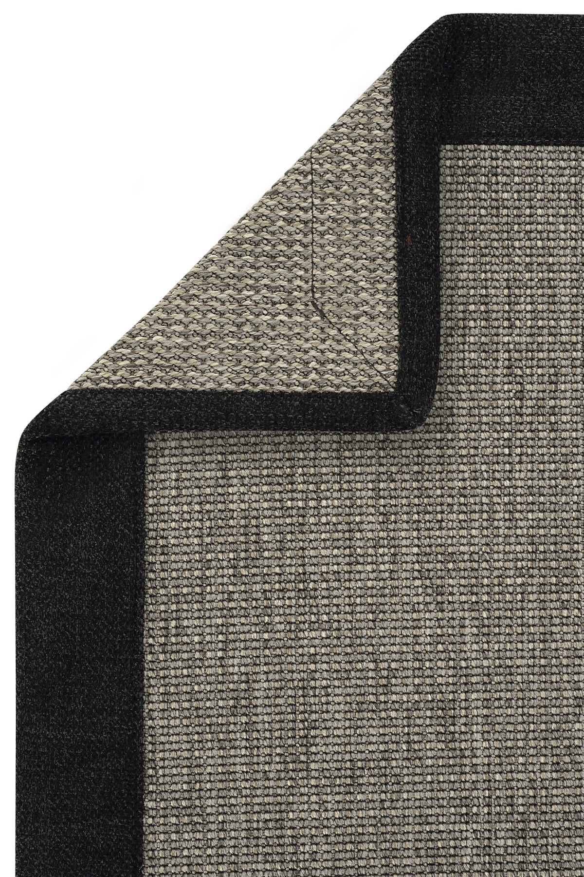 Sisalart Lüksemburg Keten Napoli Bordür Sisal Halı - Sisal Halı