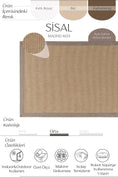 Resmi Galeri görüntüleyiciye yükleyin, Sisalart Madrid Keten Monterey Bordür Sisal Halı - Sisal Halı
