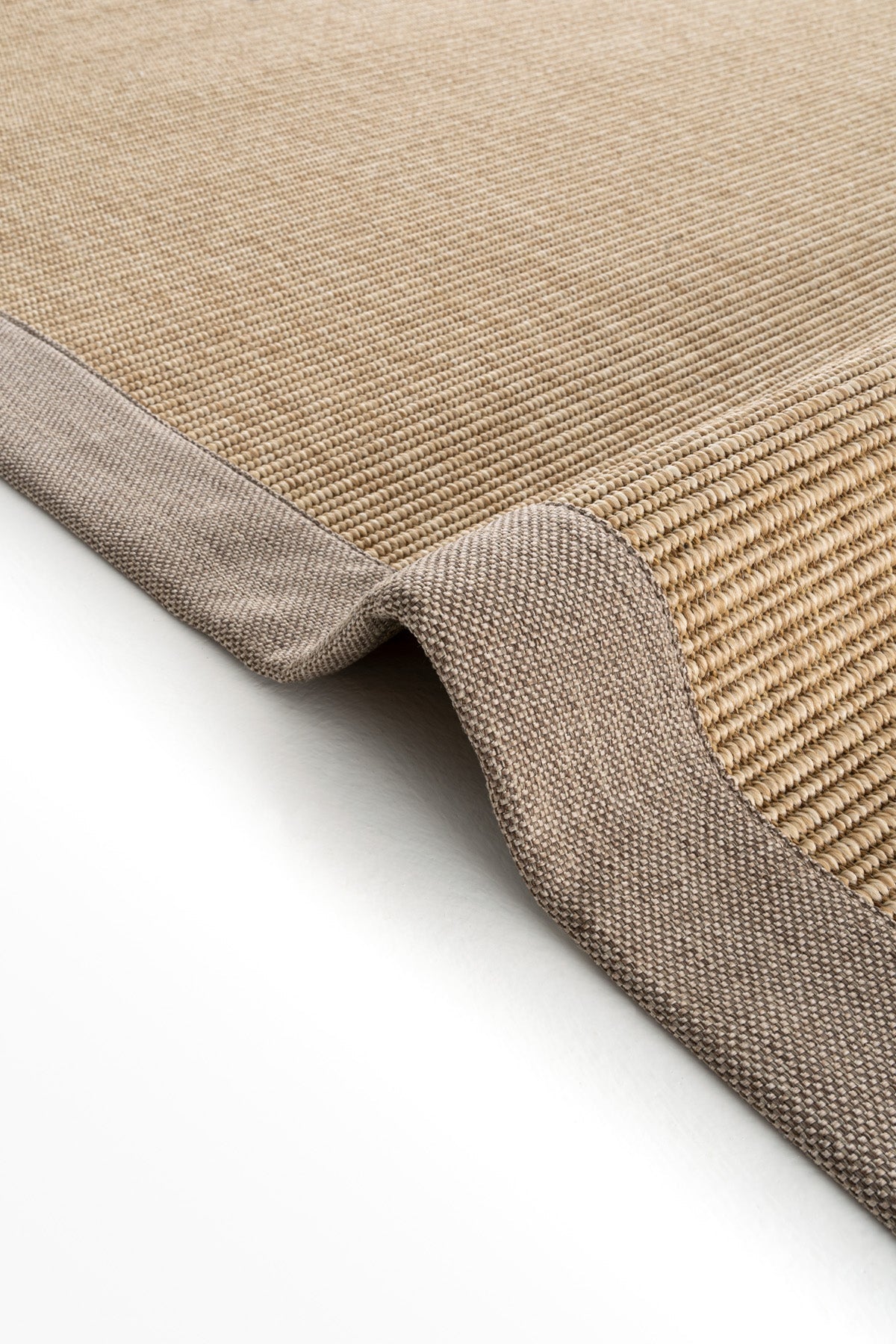 Sisalart Madrid Keten Monterey Bordür Sisal Halı - Sisal Halı