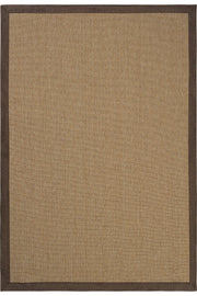Sisalart Madrid Keten Napoli Bordür Sisal Halı - Sisal Halı