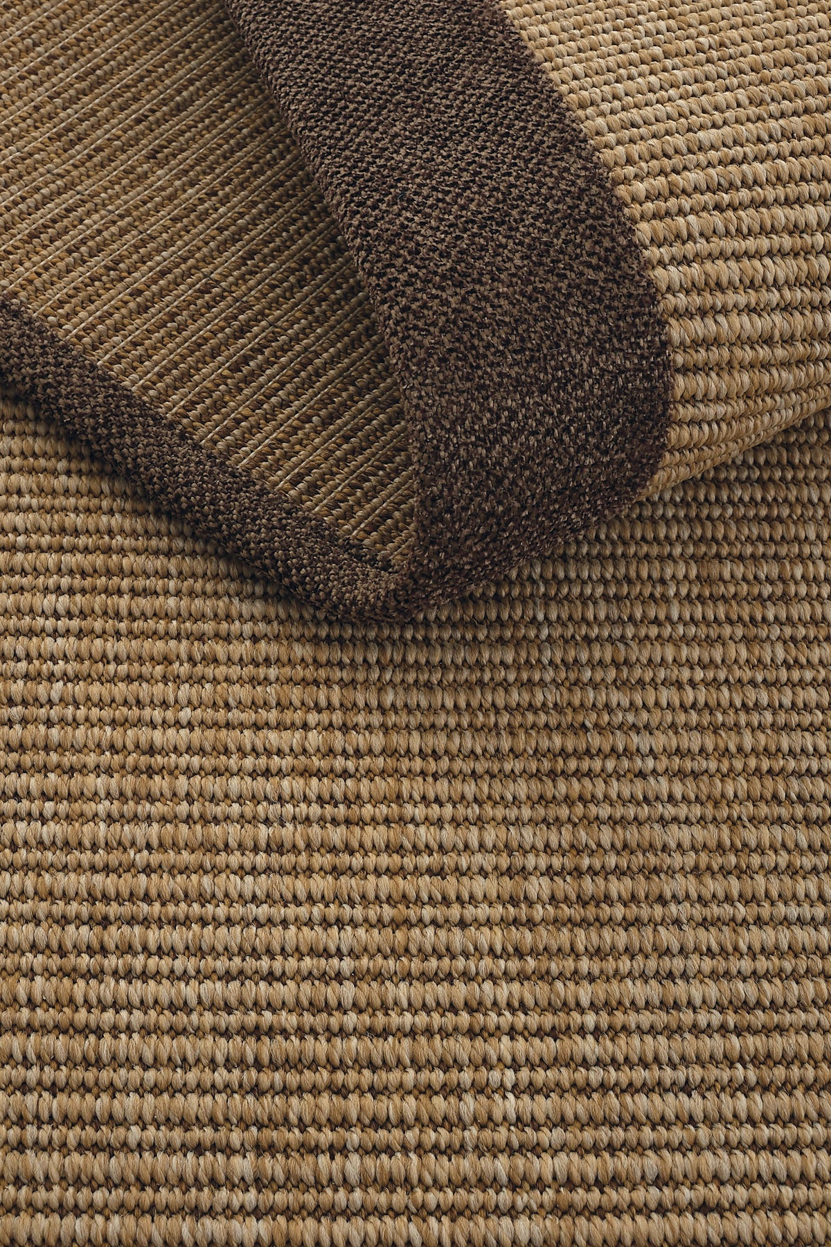 Sisalart Madrid Keten Napoli Bordür Sisal Halı - Sisal Halı