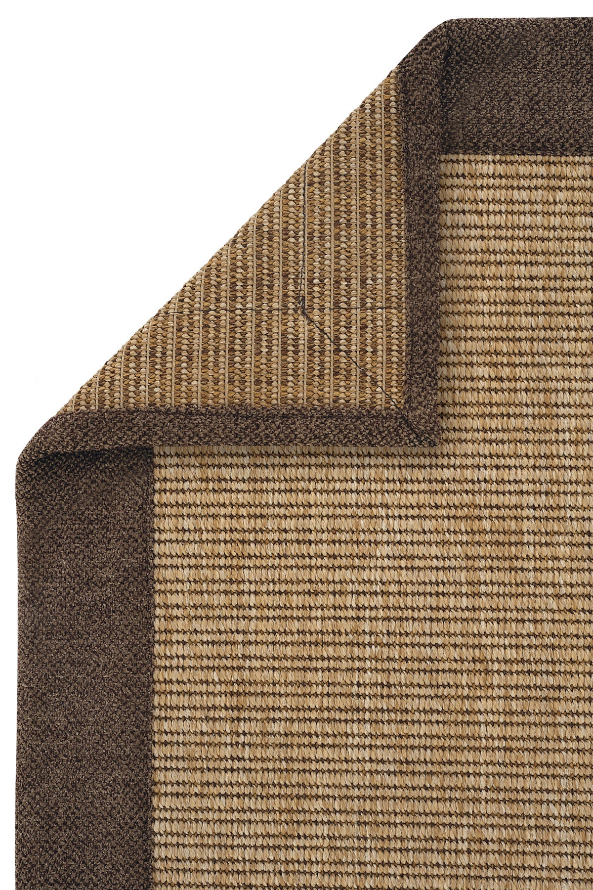 Sisalart Madrid Keten Napoli Bordür Sisal Halı - Sisal Halı