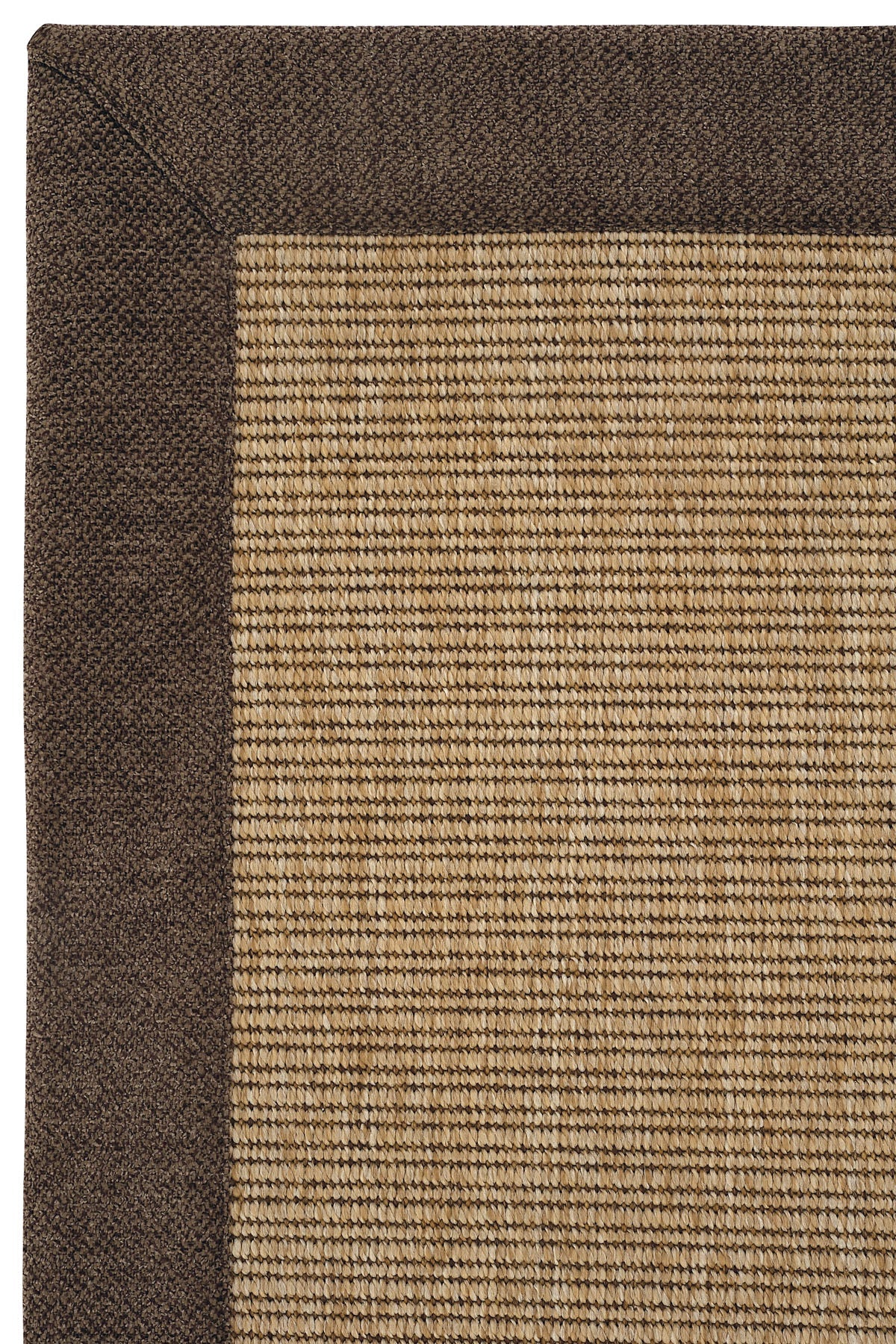 Sisalart Madrid Keten Napoli Bordür Sisal Halı - Sisal Halı