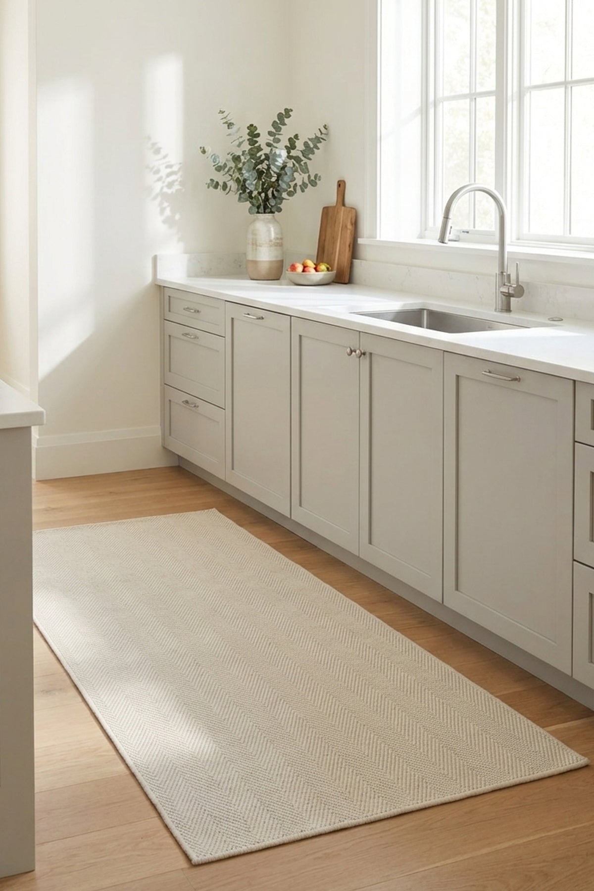 Sisalart Milano 665 Krem Sisal Halı - Sisal Halı