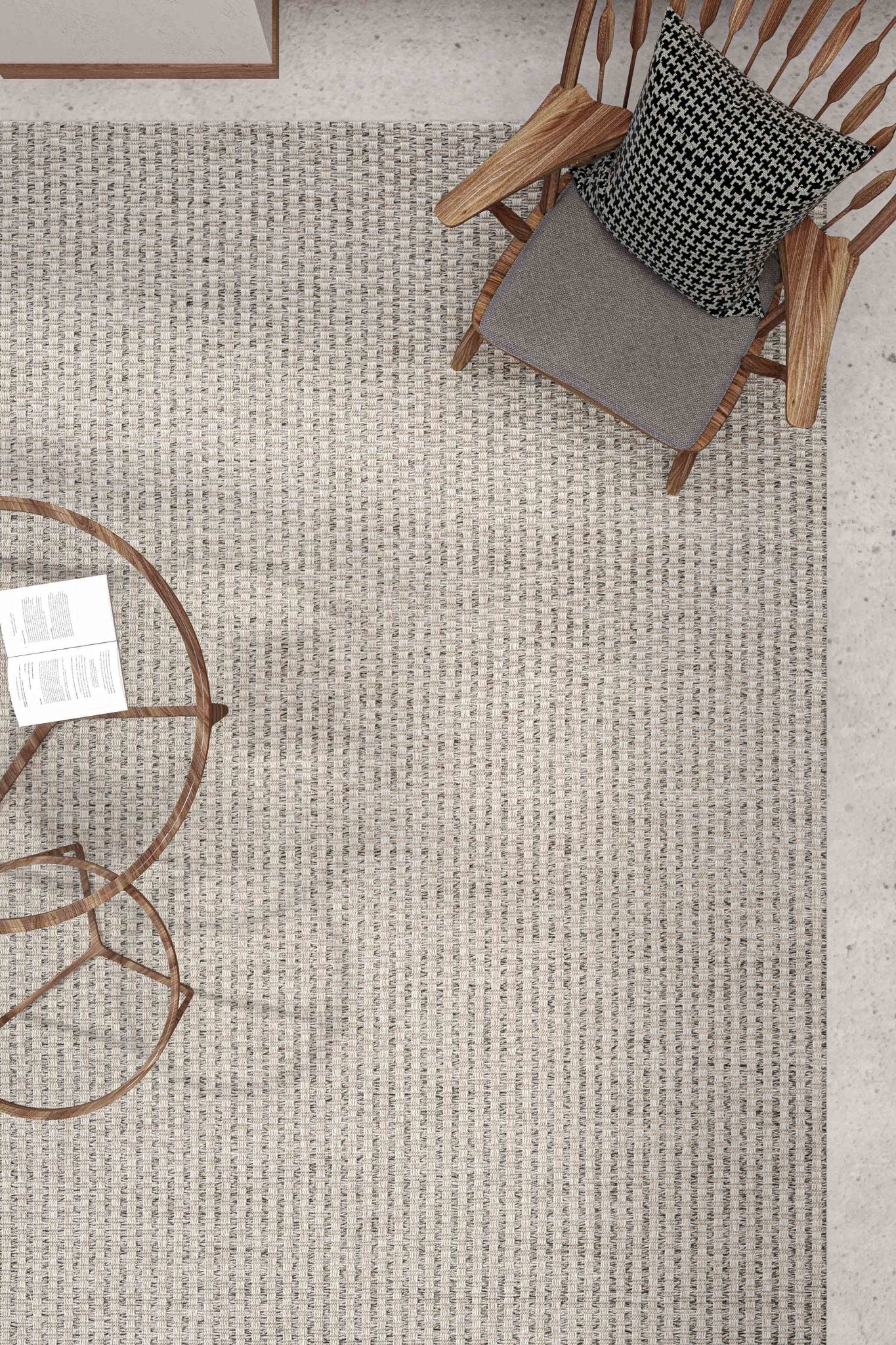 Sisalart Milano 666 Gri Sisal Halı - Sisal Halı