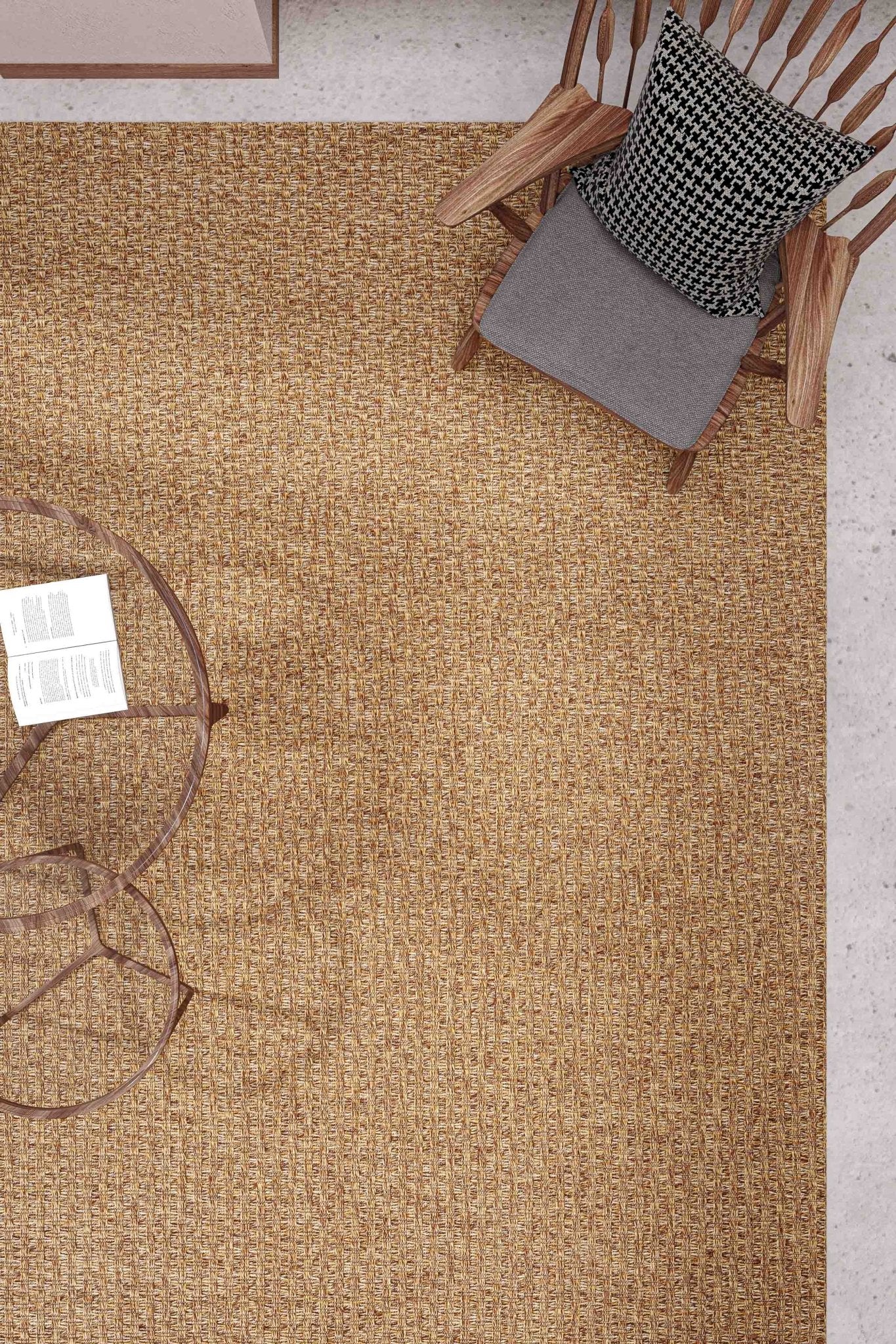 Sisalart Milano 666 Kahve Sisal Halı - Sisal Halı