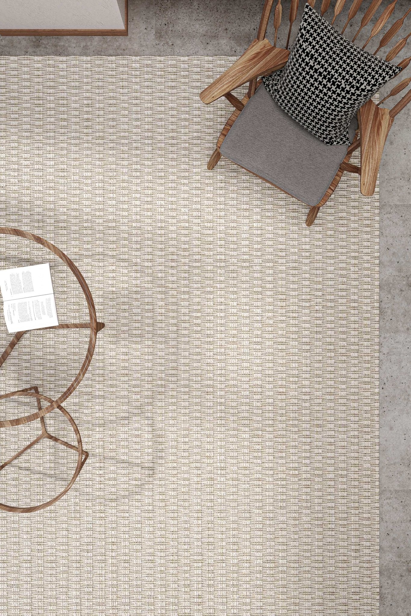 Sisalart Milano 666 Krem Sisal Halı - Sisal Halı