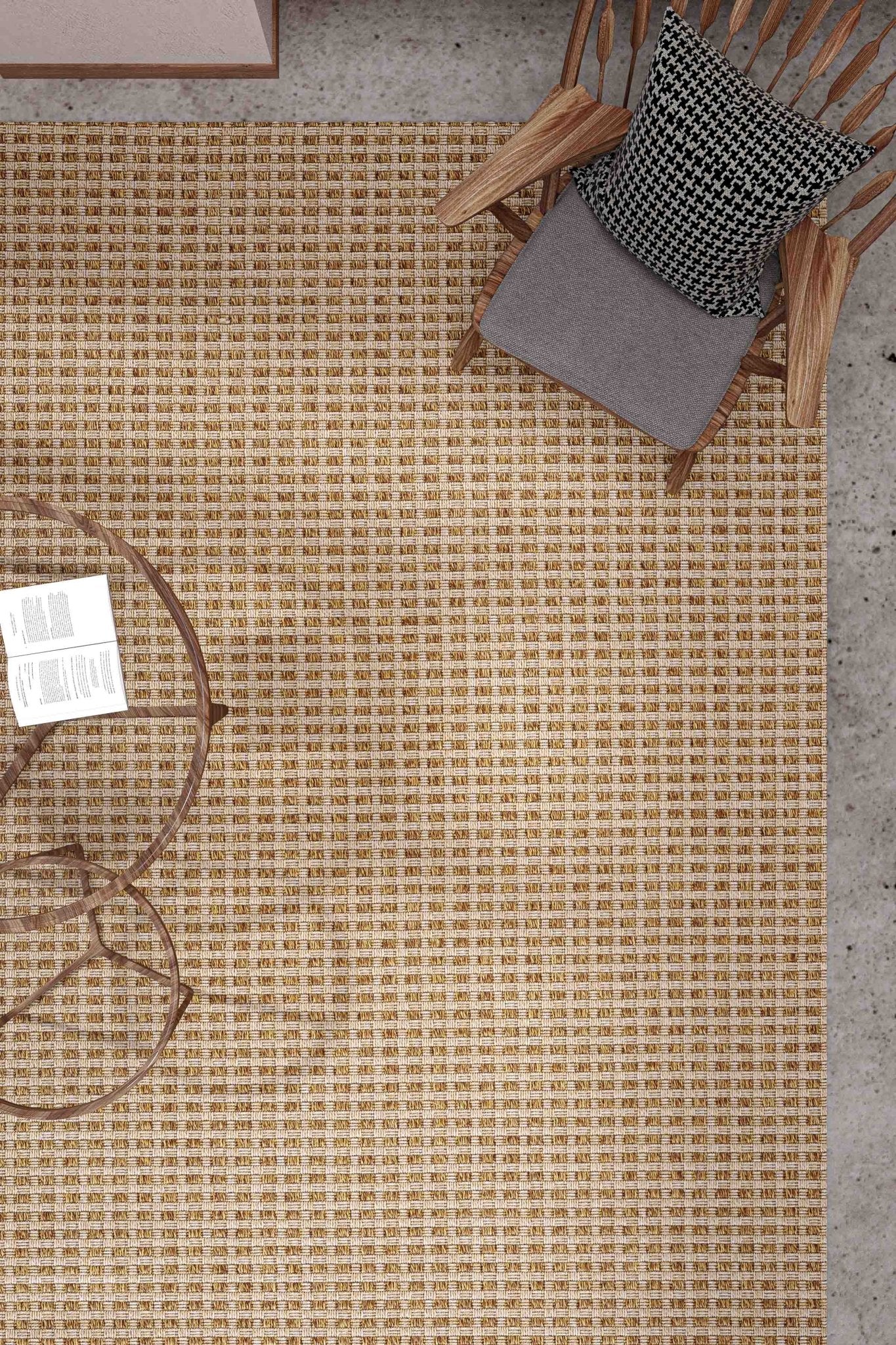 Sisalart Milano 667 Kahve Sisal Halı - Sisal Halı