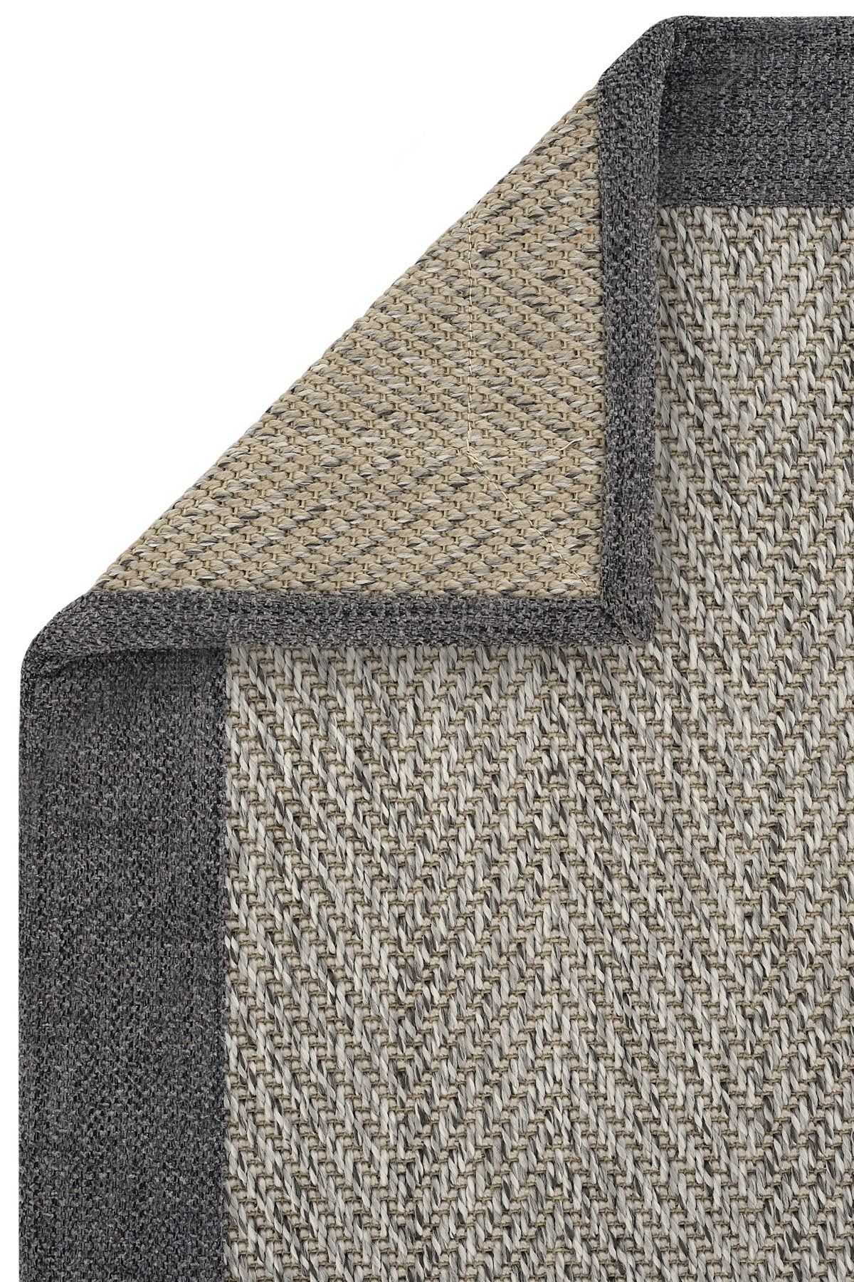 Sisalart Monaco Keten Bordür Sisal Halı - Sisal Halı