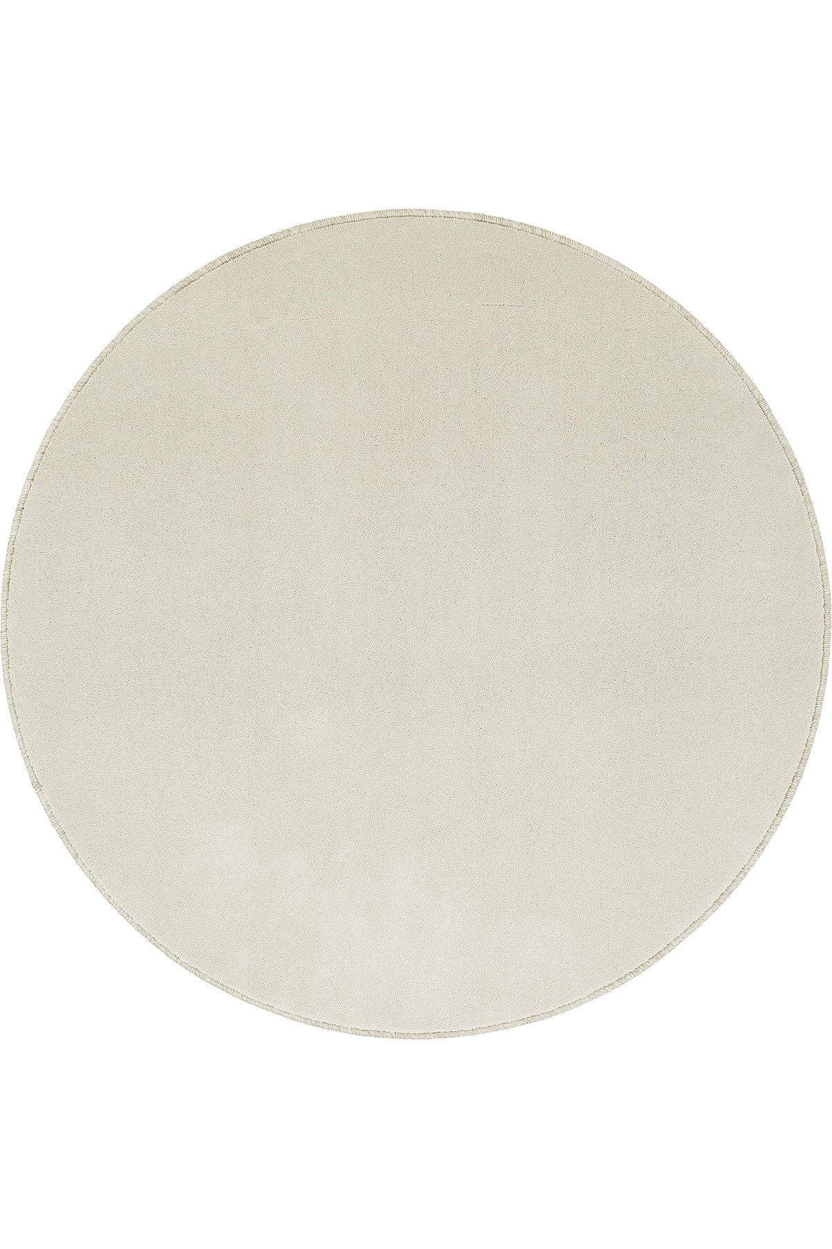 Sisalart Monet 1741 Krem Sade Yuvarlak Halı - Sisal Halı