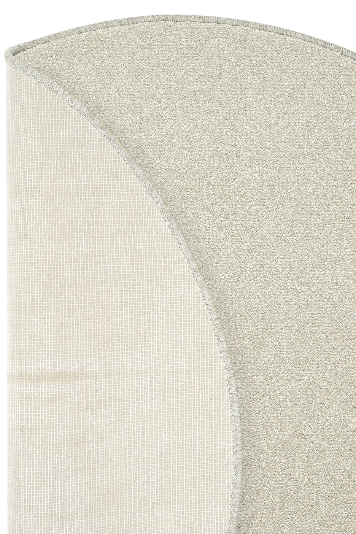 Sisalart Monet 1741 Krem Sade Yuvarlak Halı - Sisal Halı