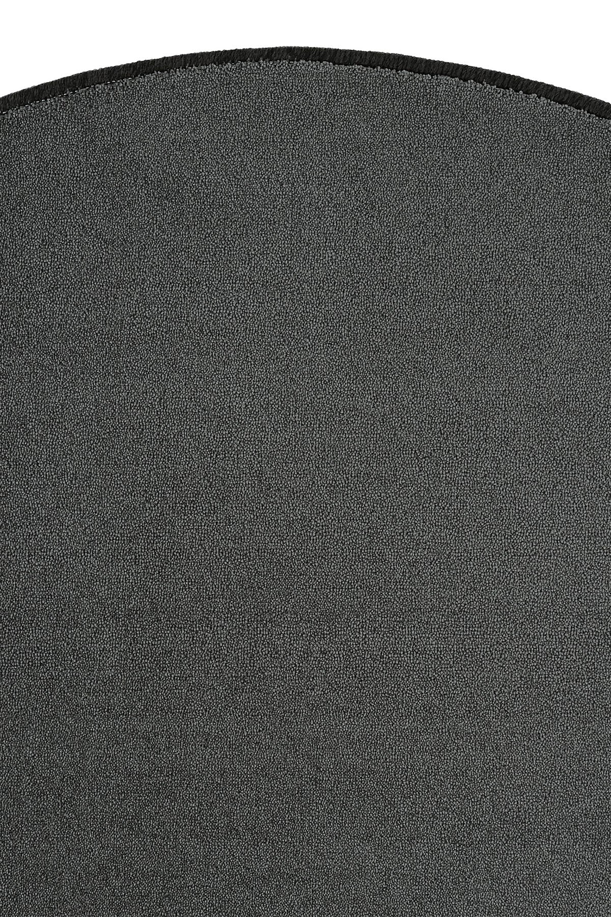 Sisalart Monet 1771 Antrasit Gri Sade Yuvarlak Halı - Sisal Halı