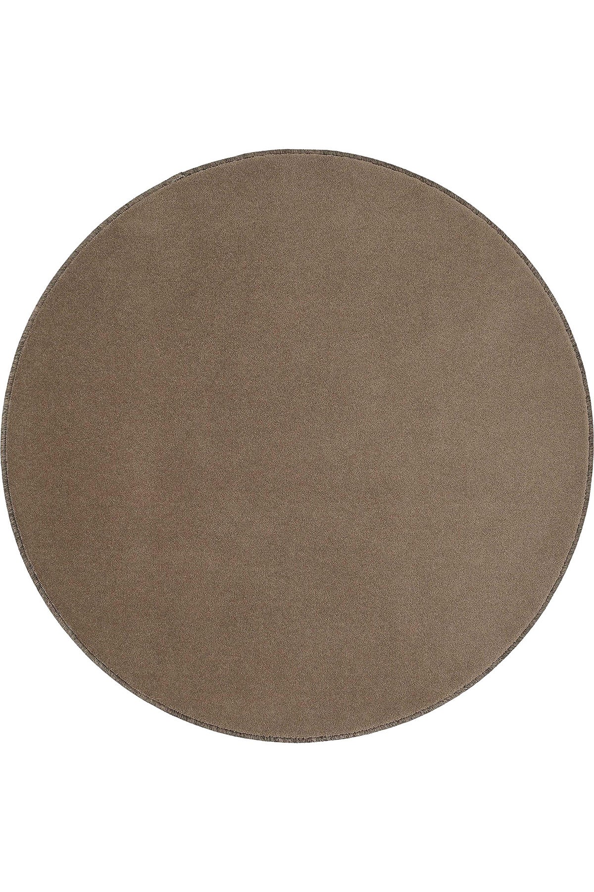 Sisalart Monet 1921 Kahverengi Sade Yuvarlak Halı - Sisal Halı