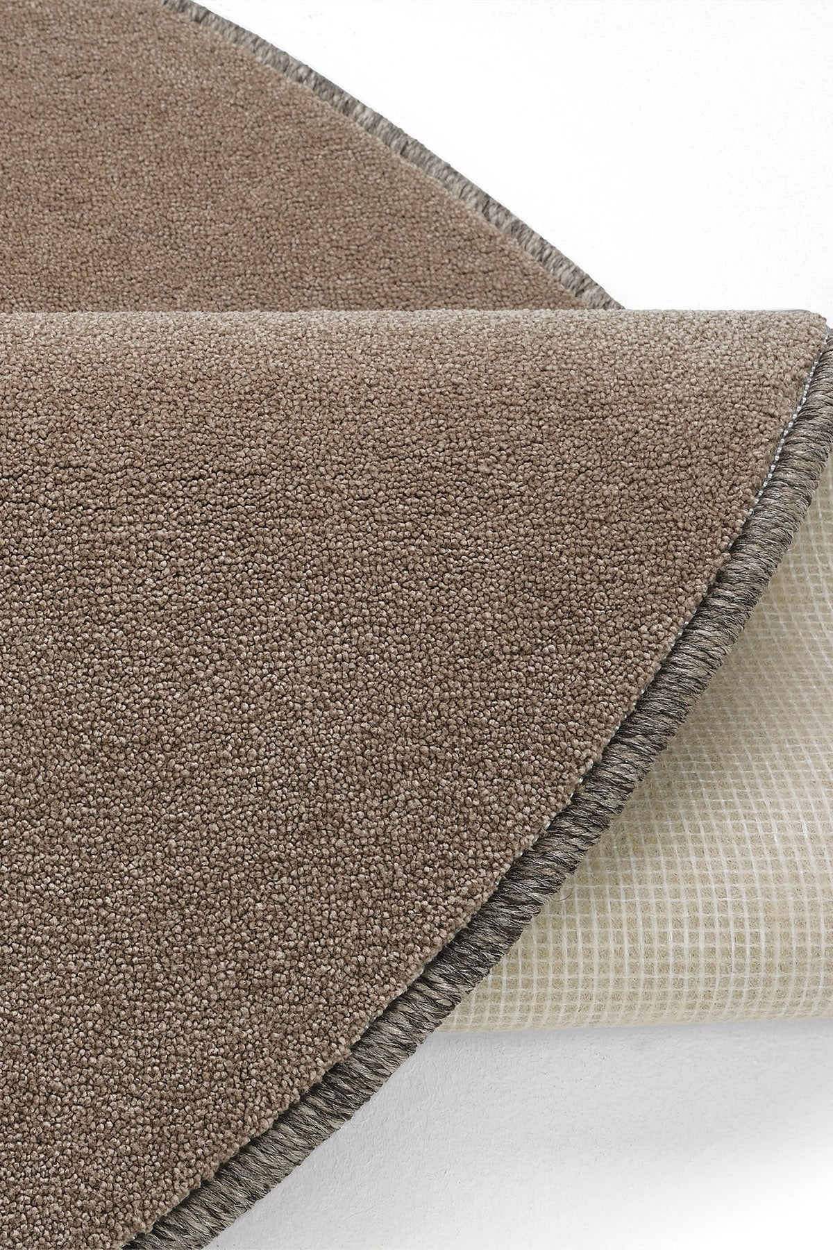 Sisalart Monet 1921 Kahverengi Sade Yuvarlak Halı - Sisal Halı