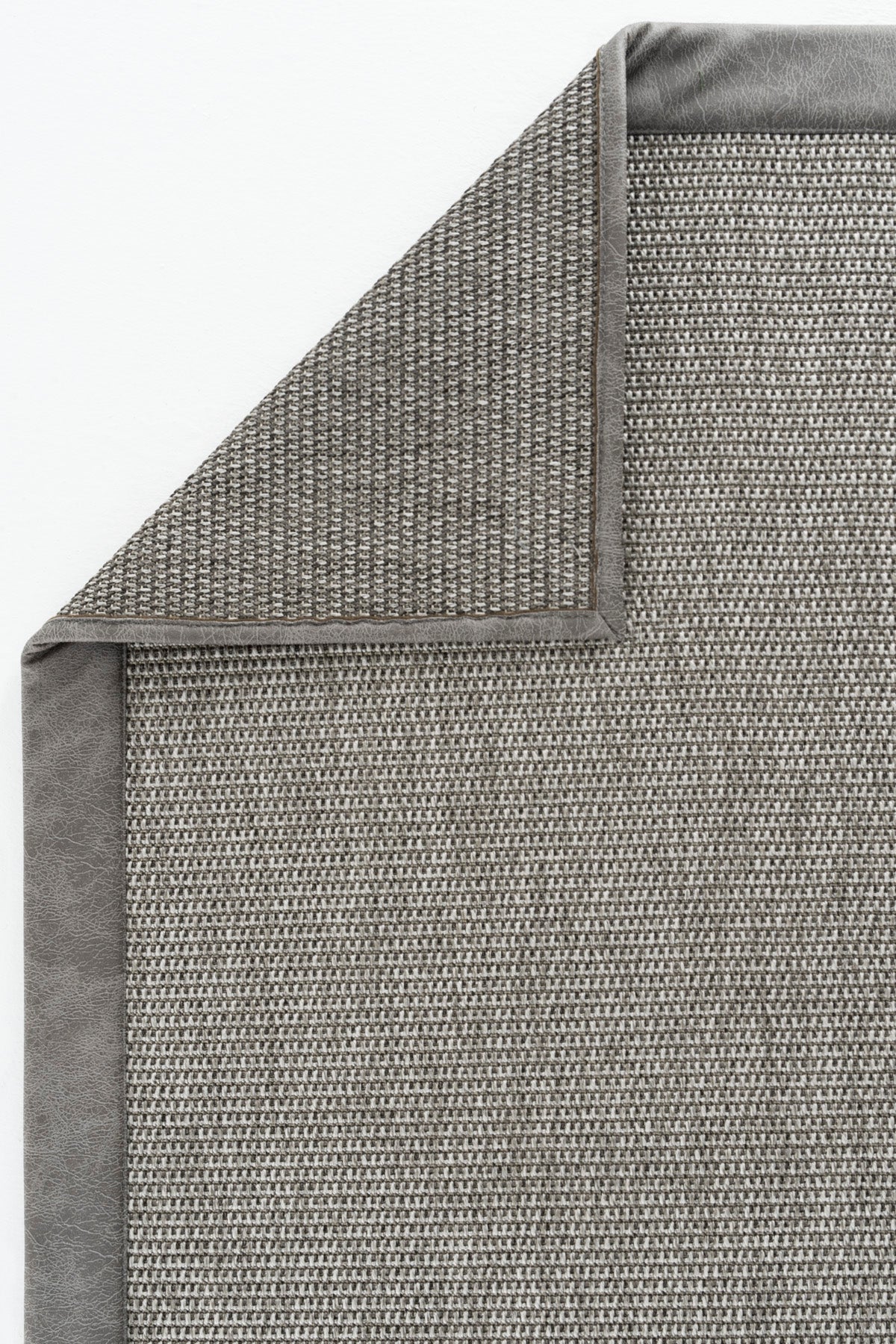 Sisalart Montana Deri Medusa Bordür Sisal Halı - Sisal Halı