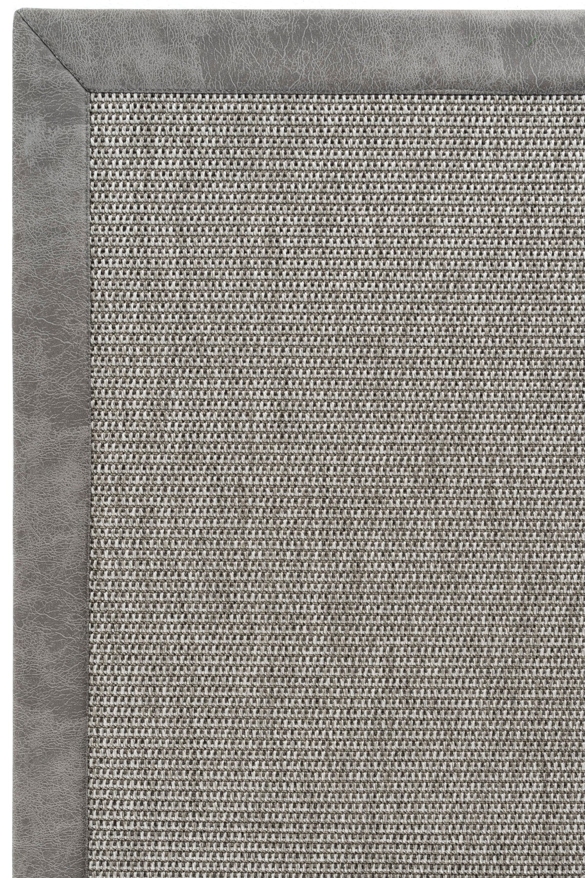 Sisalart Montana Deri Medusa Bordür Sisal Halı - Sisal Halı