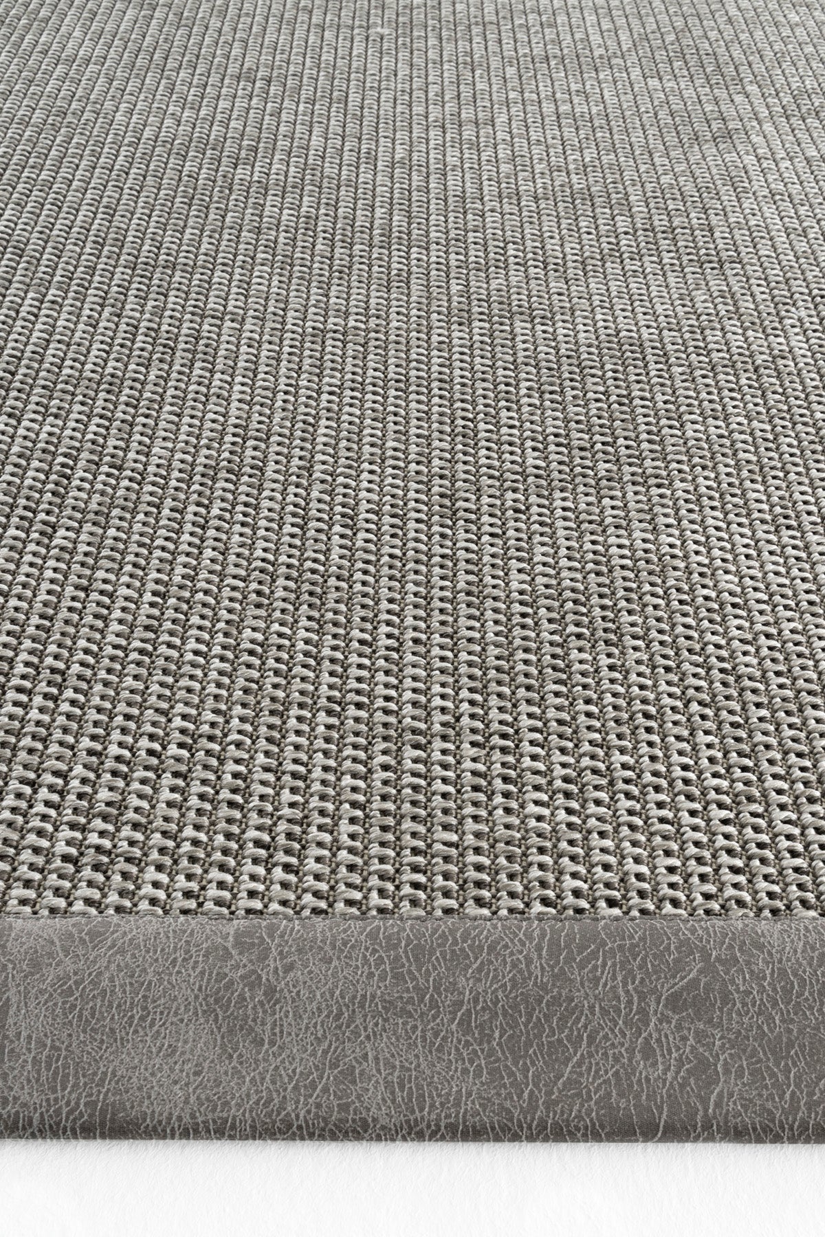 Sisalart Montana Deri Medusa Bordür Sisal Halı - Sisal Halı