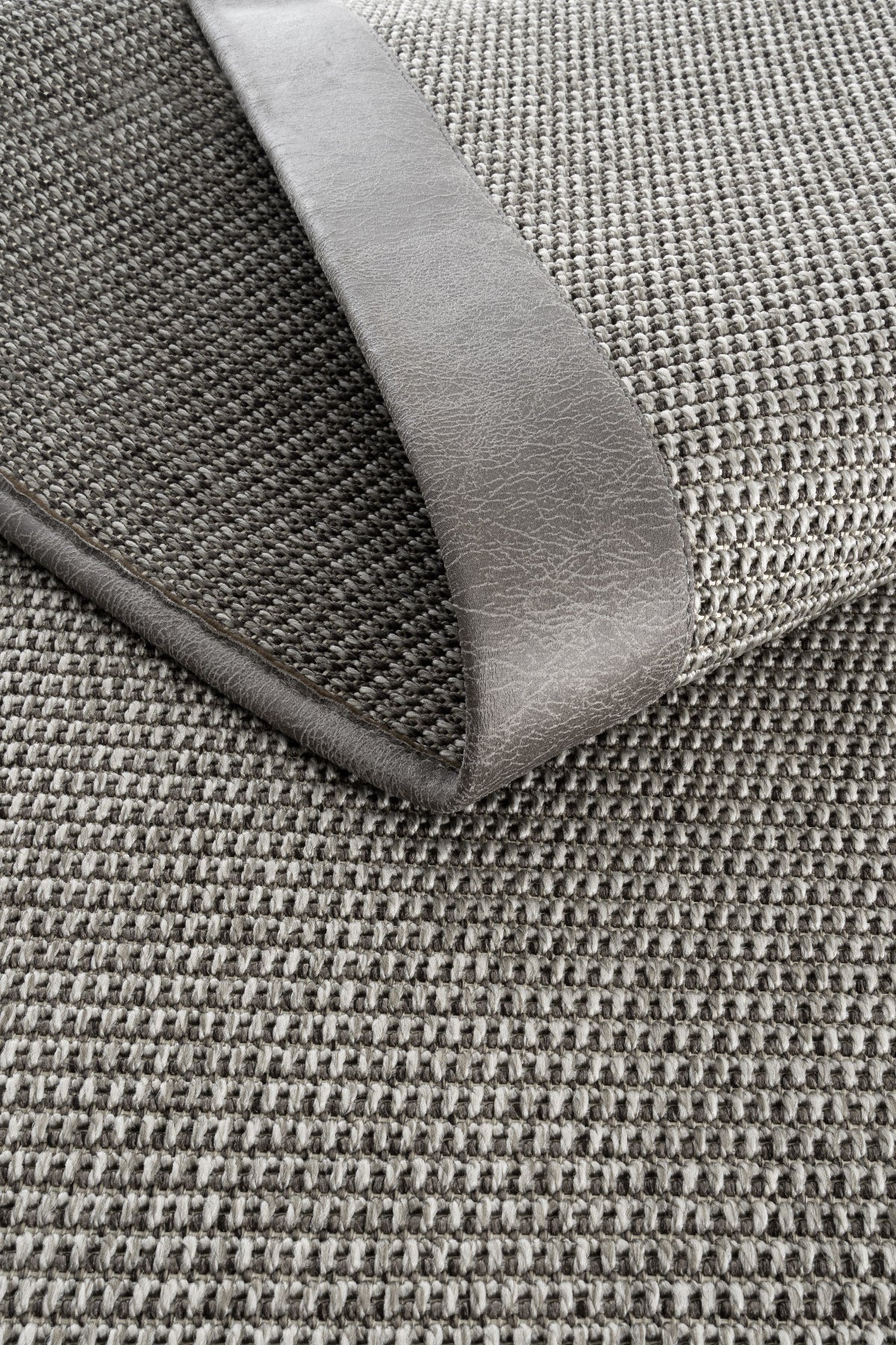 Sisalart Montana Deri Medusa Bordür Sisal Halı - Sisal Halı