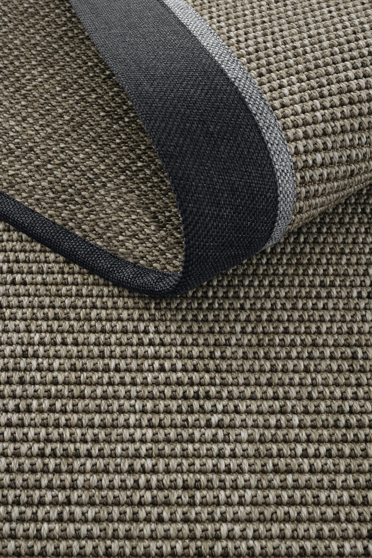 Sisalart Montana Keten Monterey Çift Bordür Sisal Halı - Sisal Halı