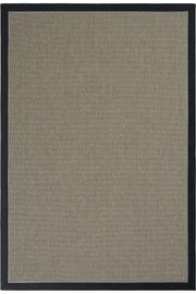 Sisalart Montana Keten Monterey Çift Bordür Sisal Halı - Sisal Halı
