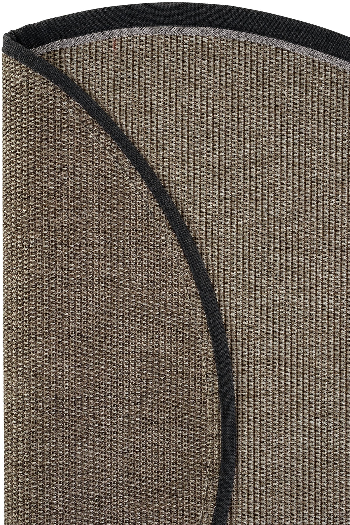 Sisalart Montana Keten Monterey Çift Bordür Yuvarlak Sisal Halı - Sisal Halı