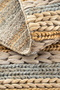 Resmi Galeri görüntüleyiciye yükleyin, Sisalart Naturals 1103 Gri Multi Doğal Jüt Örgü Halı - Sisal Halı
