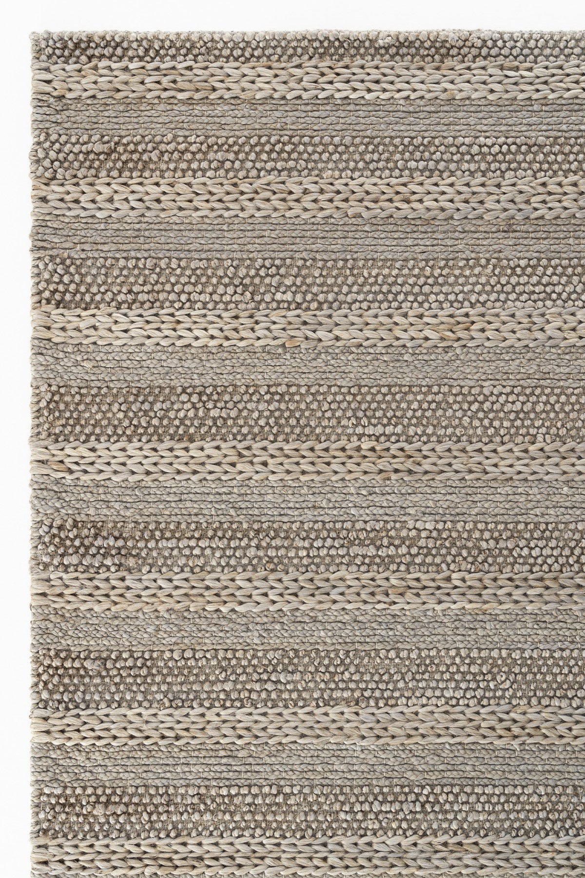 Sisalart Naturals 1410 Silver Doğal Jüt Örgü Halı - Sisal Halı