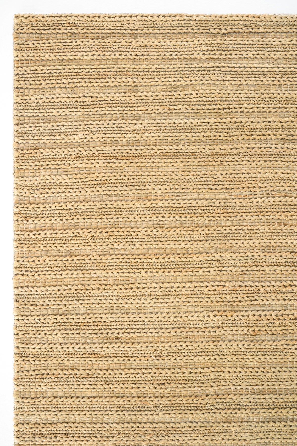 Sisalart Naturals Triple Krem Doğal Jüt Örgü Halı - Sisal Halı