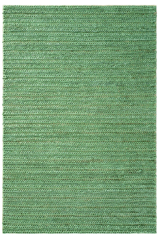 Sisalart Naturals Triple Yeşil Doğal Jüt Örgü Halı - Sisal Halı