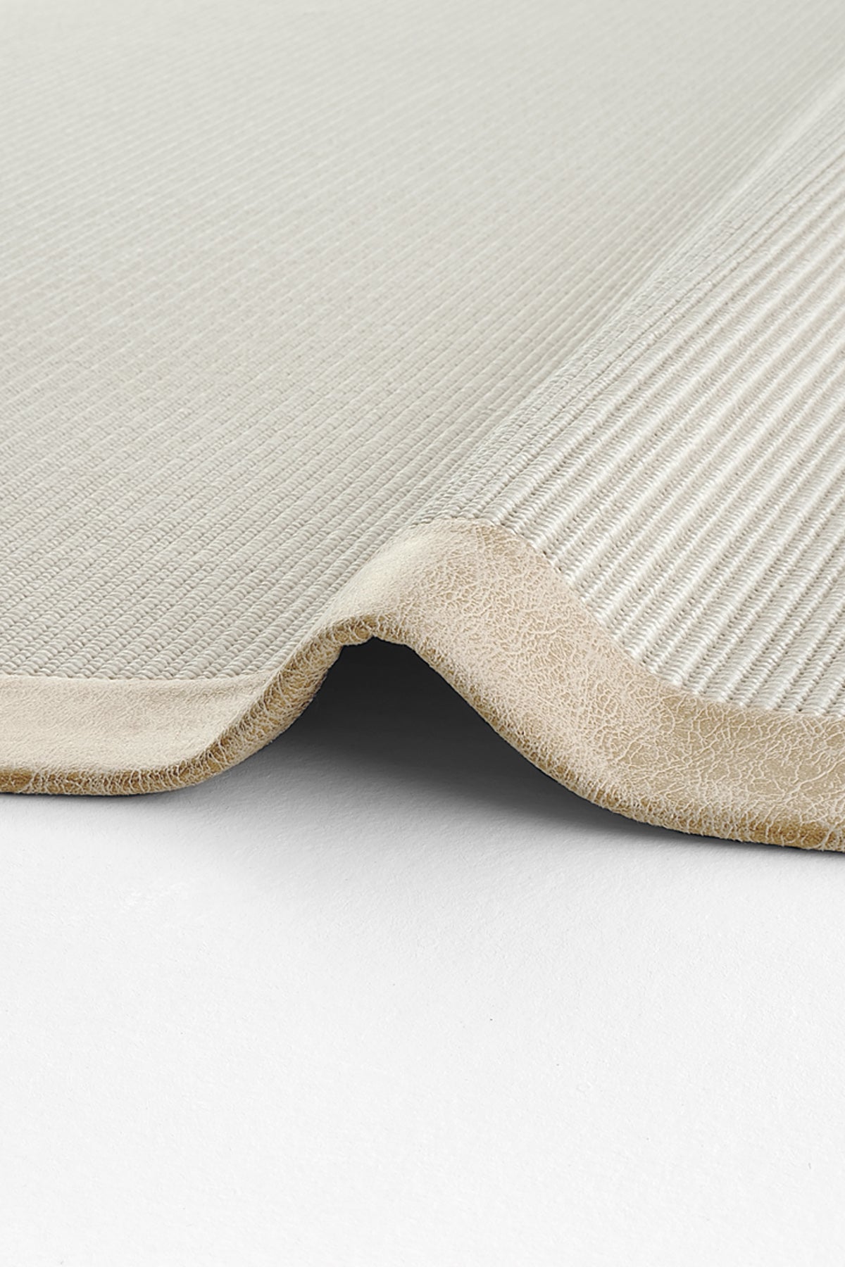 Sisalart Oslo Deri Medusa Bordür Sisal Halı - Sisal Halı