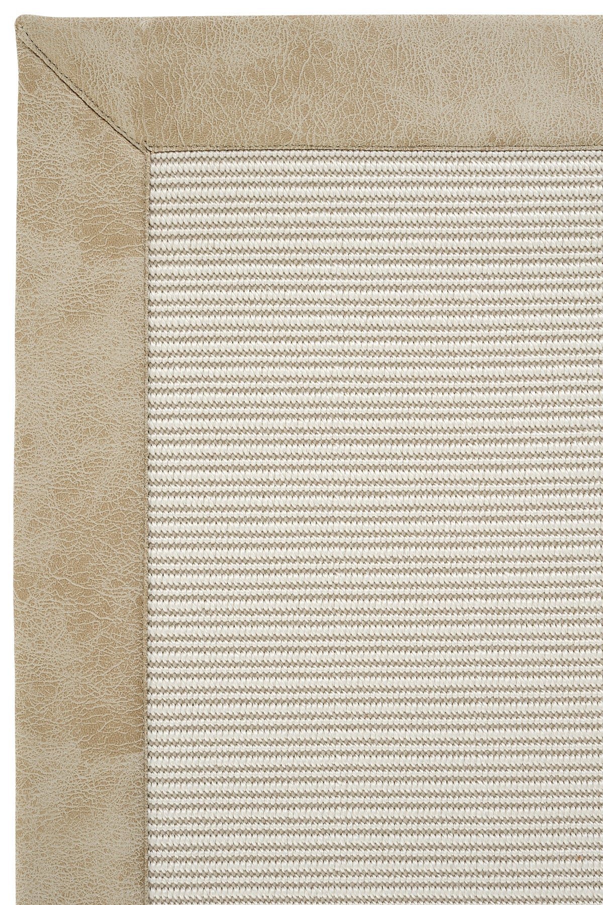 Sisalart Oslo Deri Medusa Bordür Sisal Halı - Sisal Halı