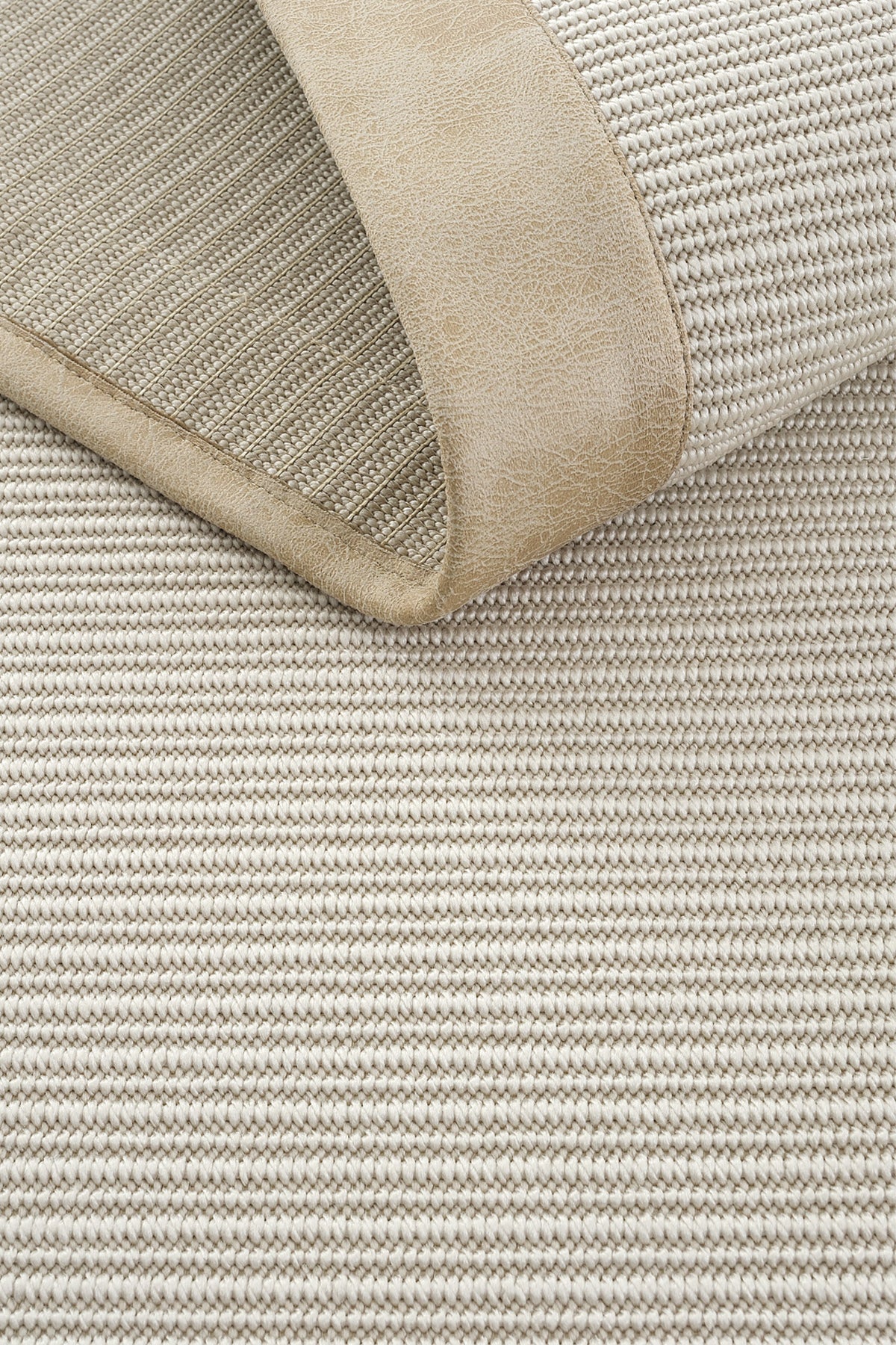 Sisalart Oslo Deri Medusa Bordür Sisal Halı - Sisal Halı