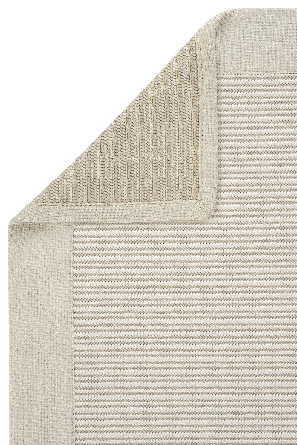 Sisalart Oslo Keten Monterey Bordür Sisal Halı - Sisal Halı
