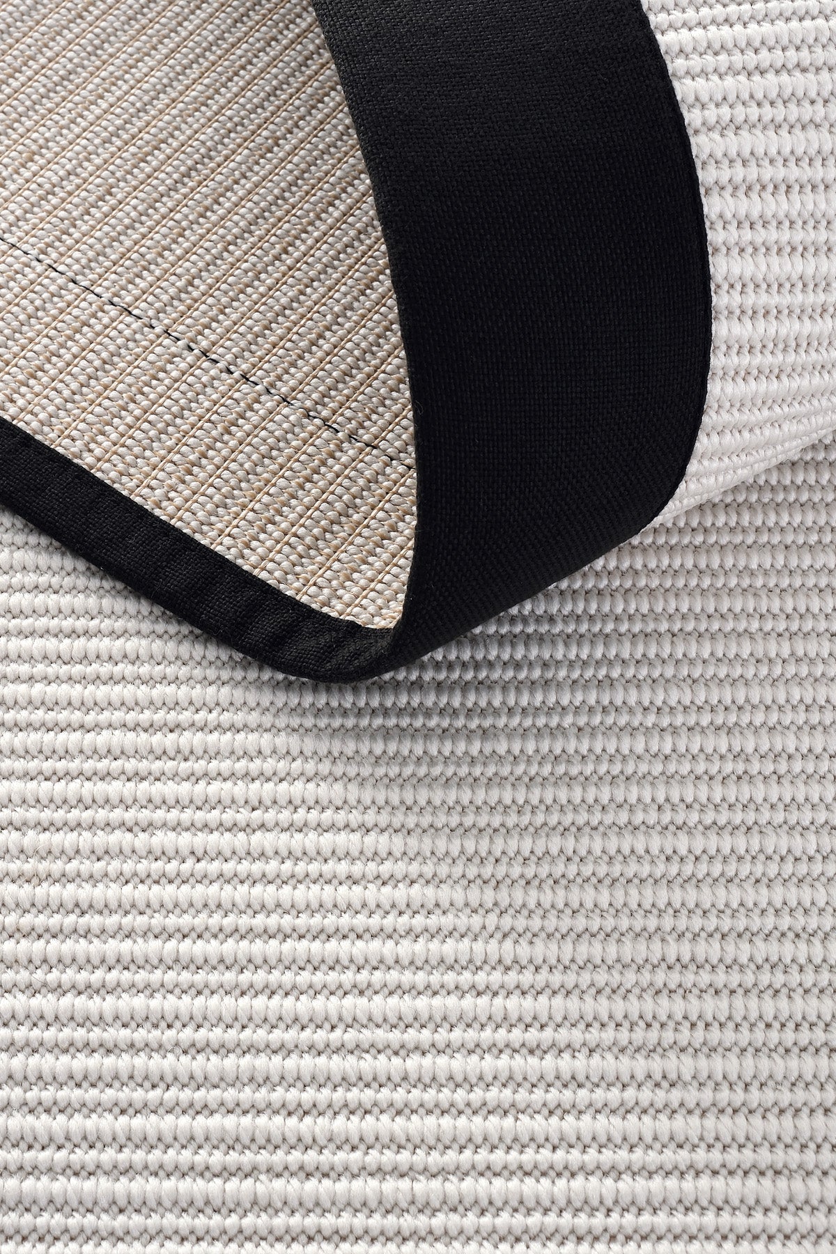 Sisalart Oslo Keten Monterey Bordür Sisal Halı - Sisal Halı