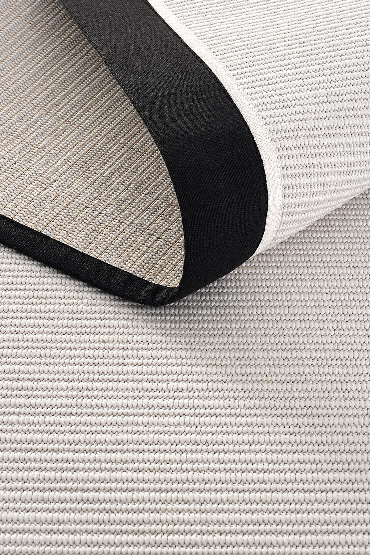 Sisalart Oslo Keten Monterey Çift Bordür Sisal Halı - Sisal Halı