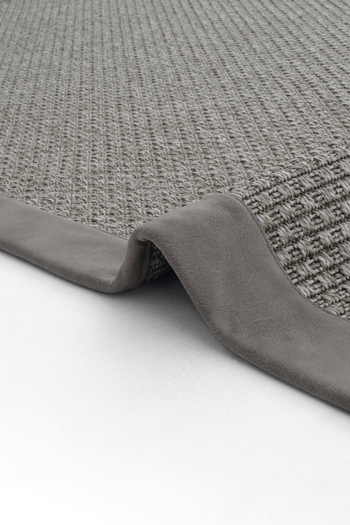 Sisalart Paris Deri Casa Bordür Sisal Halı - Sisal Halı