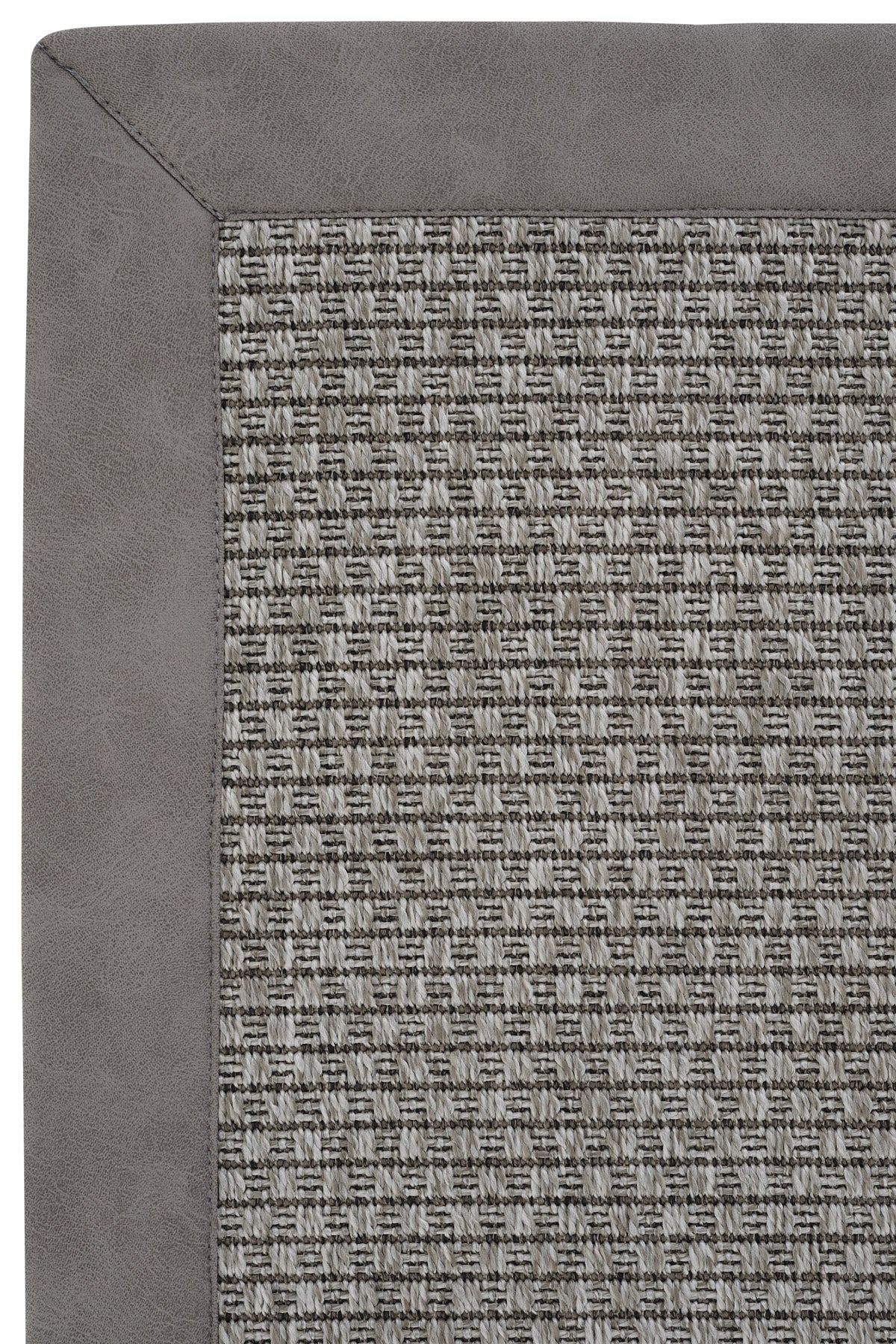 Sisalart Paris Deri Casa Bordür Sisal Halı - Sisal Halı