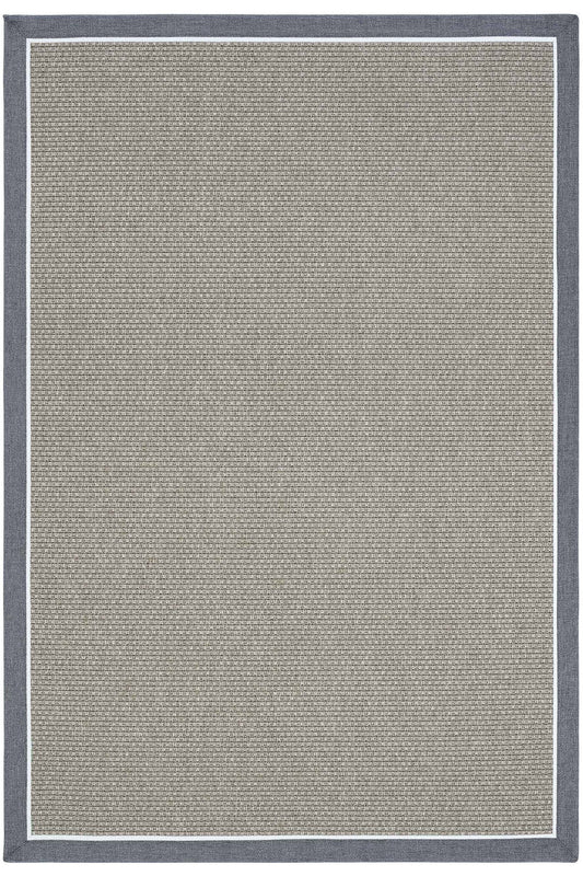 Sisalart Paris Keten Napoli Çift Bordür Sisal Halı - Sisal Halı