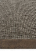 Resmi Galeri görüntüleyiciye yükleyin, Sisalart Prag Deri Bordür Sisal Halı - Sisal Halı

