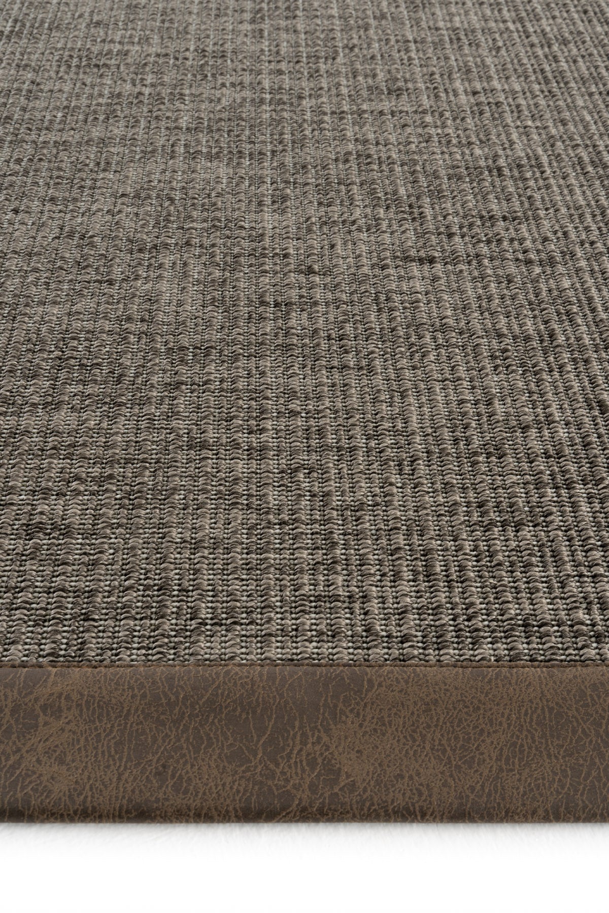 Sisalart Prag Deri Bordür Sisal Halı - Sisal Halı