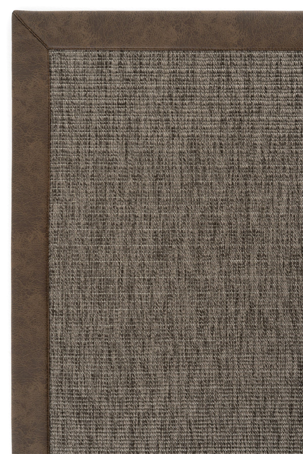 Sisalart Prag Deri Bordür Sisal Halı - Sisal Halı